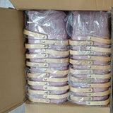 Square Metal Wood Hand Basket