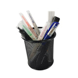 Metal Mesh Round Pen Holder