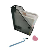 Mesh Steel Magazine File Holder