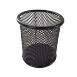 Metal Mesh Round Pen Holder