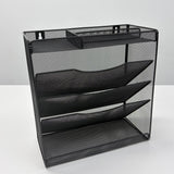 3-tier Wall File Pocket Holder Organizer
