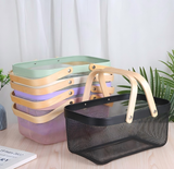 Rectangle Metal Hand Basket