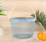 Round Metal Hand Basket