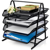 4 Tiers Document Tray Storage