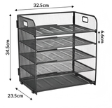 Metal Iron Stackable Tray 5-tier