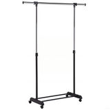 Single-layer Metal Clothes Rack