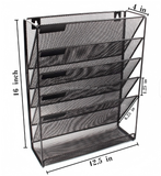 5-tier Wall Document Pocket Holder Organizer