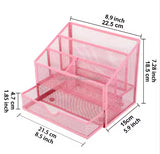 4-gird Desk Organizer With Drawer