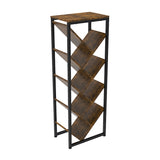 9 Tier Floor Standing Tree Shaped Book Storage Rack