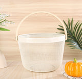 Round Metal Hand Basket