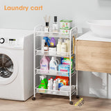 Metal 4 Tiers Storage Cart