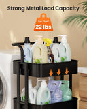 3 Tiers Metal Metal Cart