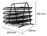 4 Tiers Document Tray Storage