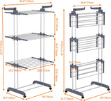 4-tier Clothes Drying Rack