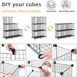 Wire Cube Storage Organizer