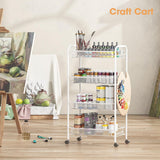 Metal 4 Tiers Storage Cart