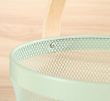 Round Metal Hand Basket