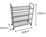 4-tier Metal Shoe Rack