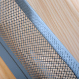 Nordic StyleB asket Metal Mesh Wooden Large Capacity Handle Portable Kitchen Storage Basket