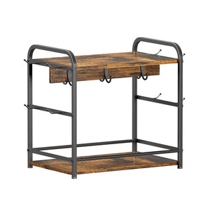 2 Tier Coffee Storage Rack