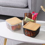 Square Iron Mesh Eco-Friendly Large Capacity Snack Handle Portable Basket